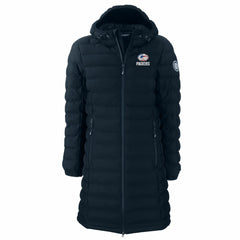 Green Bay Packers Cutter & Buck Women's Americana Mission Ridge Repreve Eco Insulated Full-Zip Puffer Jacket - Navy for sale