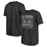 San Antonio Spurs Enzyme Washed Oversized T-Shirt - Black | New Era for sale