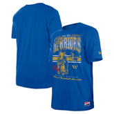 Golden State Warriors Enzyme Wash Oversized T-Shirt sale - Royal | New Era for sale
