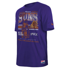Phoenix Suns Enzyme Wash Oversized T-Shirt - Purple | New Era shop