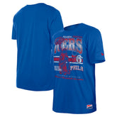 Philadelphia 76ers Enzyme Wash Oversized T-Shirt - Royal | New Era on sale