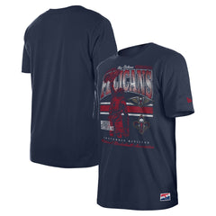 New Orleans Pelicans Enzyme Wash Oversized T-Shirt - Navy | New Era sale