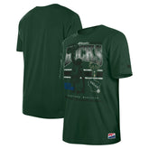 Milwaukee Bucks Enzyme Wash Oversized T-Shirt - Hunter Green | New Era discount