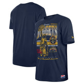 Denver Nuggets Enzyme Wash Oversized T-Shirt sale - Navy | New Era discount