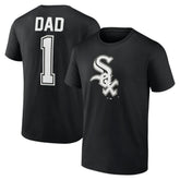 Chicago White Sox Father's Day #1 Dad T-Shirt - Black