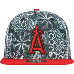 Los Angeles Angels Sands 59FIFTY Fitted Hat - Black | New Era