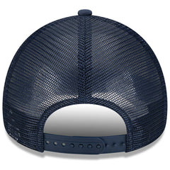 New York Giants New Era Retro Wordmark A-Frame 9FORTY Adjustable Hat - White/Royal discount