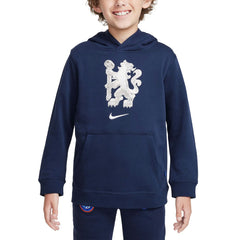 Chelsea Youth Club Pullover Hoodie - Navy | Nike for sale