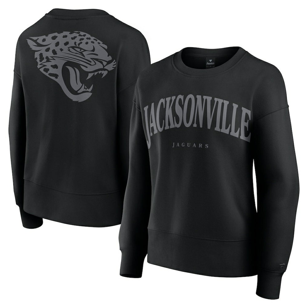 Jacksonville Jaguars Women's Elements Pullover Sweatshirt - Black cheap