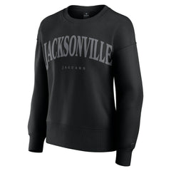 Jacksonville Jaguars Women's Elements Pullover Sweatshirt - Black cheap