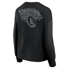 Jacksonville Jaguars Women's Elements Pullover Sweatshirt - Black cheap