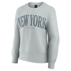 New York Giants Women's Elements Pullover Sweatshirt - Gray cheap