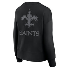 New Orleans Saints Women's Elements Pullover Sweatshirt - Black online
