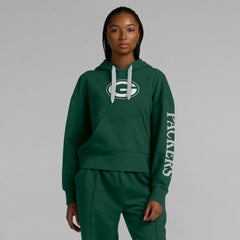 Green Bay Packers Women's Elements Next Pullover Hoodie - Green for sale