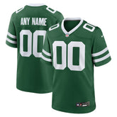 New York Jets Custom Game Jersey - Legacy Green | Nike outlet