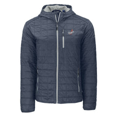Los Angeles Dodgers Cutter & Buck Cooperstown Collection Rainier Primaloft Eco Full-Zip Hooded Jacket - Anthracite
