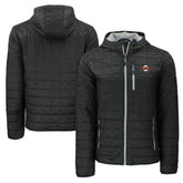 San Francisco Giants Cutter & Buck Cooperstown Collection Rainier Primaloft Eco Full-Zip Hooded Jacket - Black