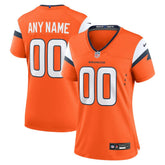 Denver Broncos Women's Mile High Collection Custom Game Jersey - Orange | Nike discount