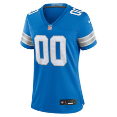 Detroit Lions Women's Custom Game Jersey - Blue | Nike outlet