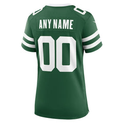 New York Jets Women's Custom Game Jersey - Legacy Green | Nike for sale
