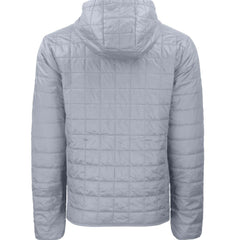 Detroit Tigers Cutter & Buck Rainier Primaloft Eco Full-Zip Hooded Jacket - Gray