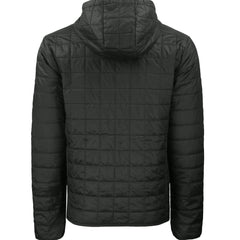 Cincinnati Reds Cutter & Buck Rainier Primaloft Eco Full-Zip Hooded Jacket - Black
