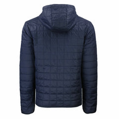 New York Mets Cutter & Buck Americana Rainier Primaloft Eco Full-Zip Hooded Jacket - Navy