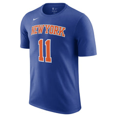 Jalen Brunson New York Knicks Icon Edition Name & Number T-Shirt - Blue | Nike cheap