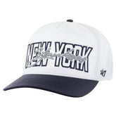 New York Yankees Lineman Hitch Adjustable Hat - White | 47 brand