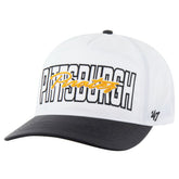 Pittsburgh Pirates Lineman Hitch Adjustable Hat - White | 47 brand