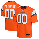 Denver Broncos Youth Mile High Collection Custom Game Jersey - Orange | Nike outlet