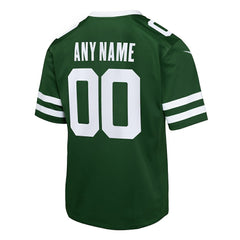 New York Jets Youth Custom Game Jersey - Legacy Green | Nike cheap