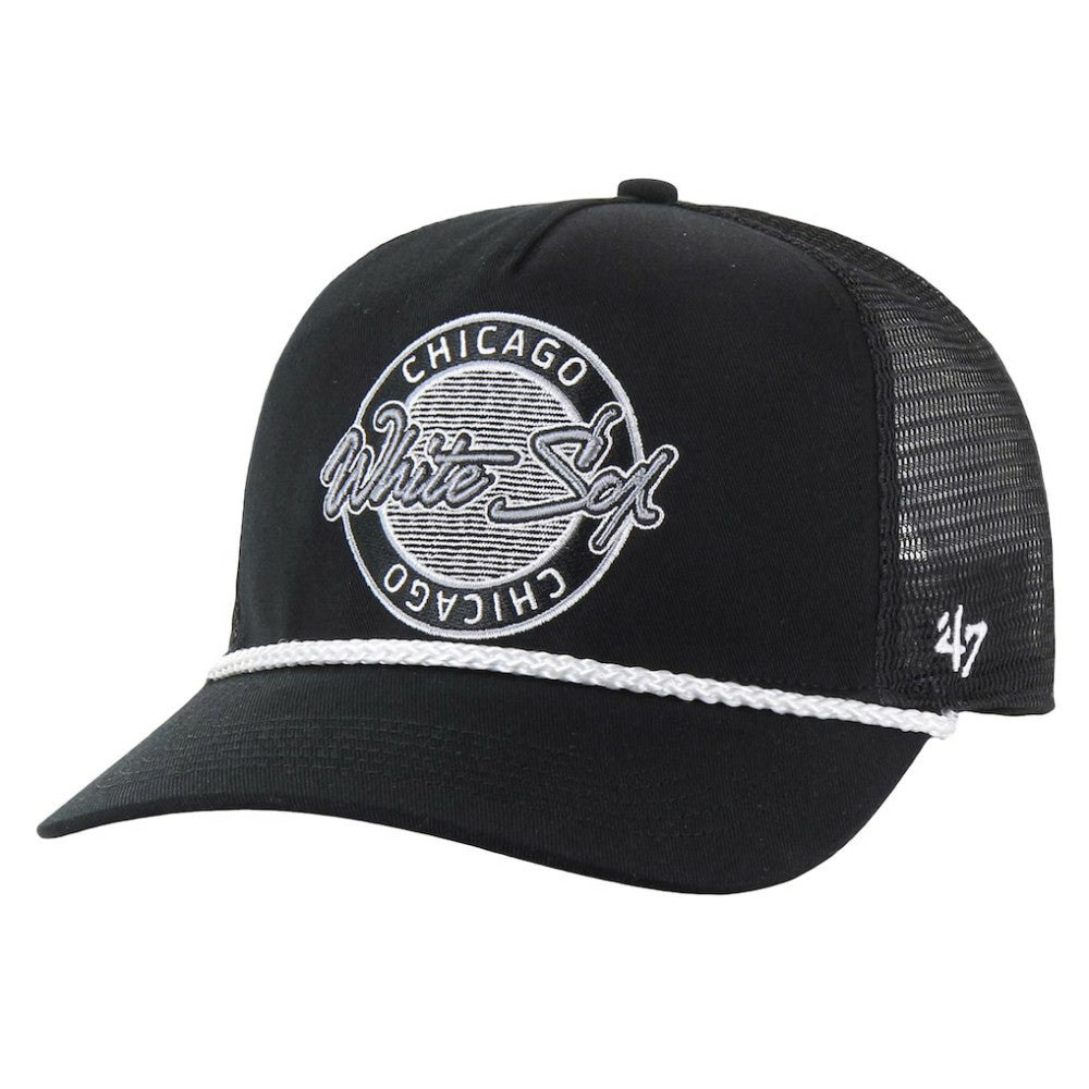 Chicago White Sox Promenade Hitch Adjustable Hat - Black | 47 brand