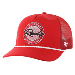 Cincinnati Reds Promenade Hitch Adjustable Hat - Red | 47 brand