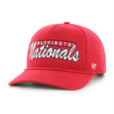 Washington Nationals Corduroy Hitch Adjustable Hat - Red | 47 brand