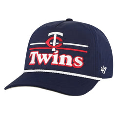 Minnesota Twins Campscape Hitch Adjustable Hat - Navy | 47 brand