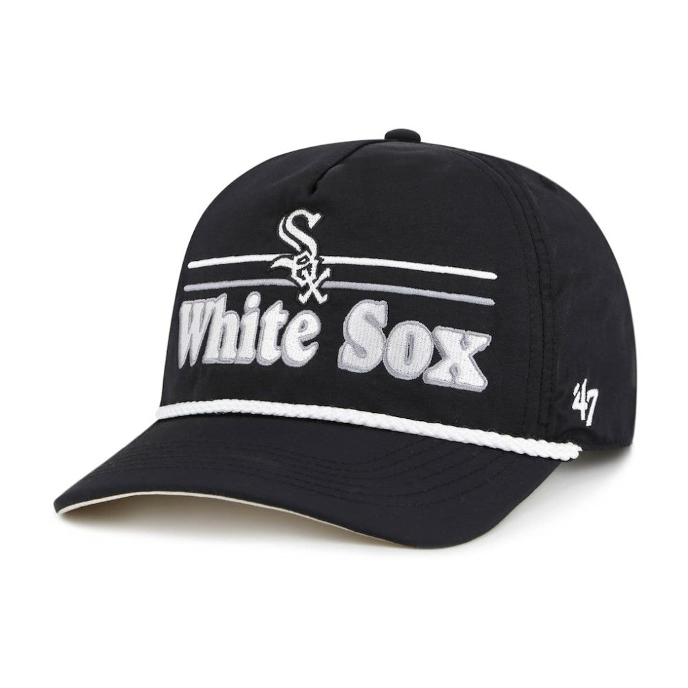 Chicago White Sox Campscape Hitch Adjustable Hat - Black | 47 brand