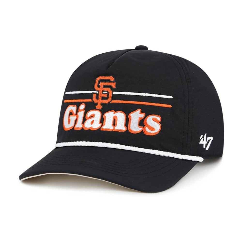 San Francisco Giants Campscape Hitch Adjustable Hat - Black | 47 brand