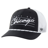 Chicago White Sox Downburst Trucker Adjustable Hat - Black | 47 brand