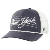 New York Yankees Downburst Trucker Adjustable Hat - Navy | 47 brand
