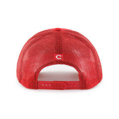 Cincinnati Reds Garner Trucker Adjustable Hat - Red | 47 brand