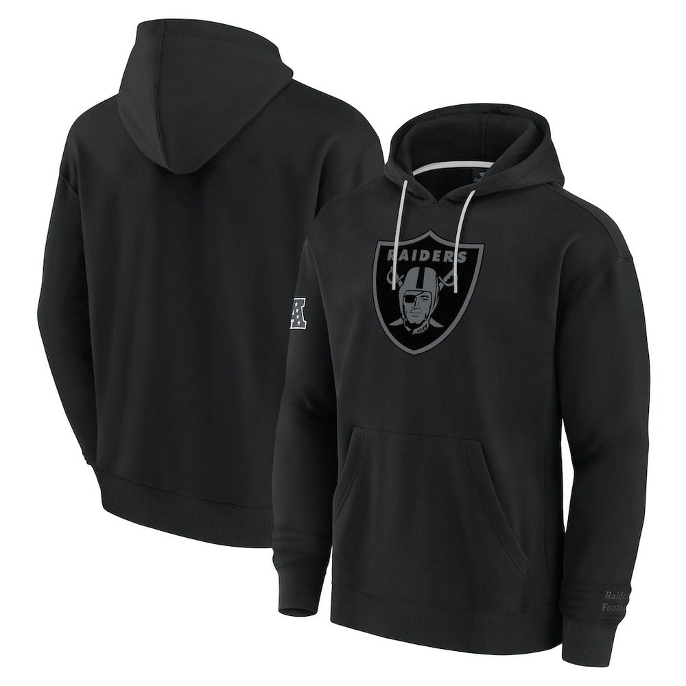 Las Vegas Raiders Elements Pace Pullover Hoodie - Black on sale