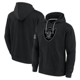 Las Vegas Raiders Elements Pace Pullover Hoodie - Black on sale