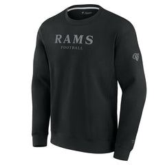 Los Angeles Rams Unisex Elements Unlimited Fleece Pullover Sweatshirt - Black outlet