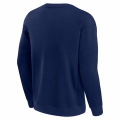 New England Patriots Unisex Elements Unlimited Fleece Pullover Sweatshirt - Navy on sale