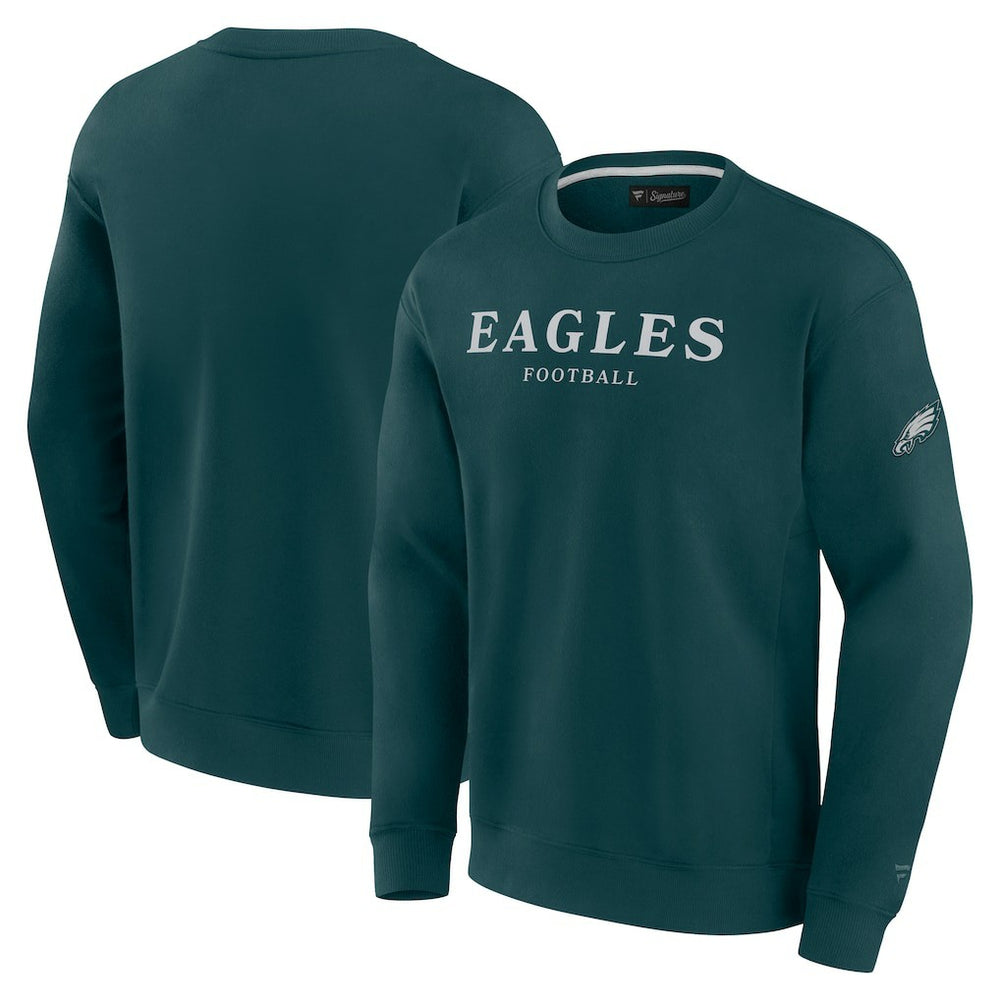 Philadelphia Eagles Unisex Elements Unlimited Fleece Pullover Sweatshirt - Midnight Green online