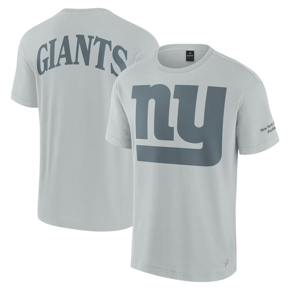 New York Giants Unisex Elements Iconic T-Shirt - Gray discount