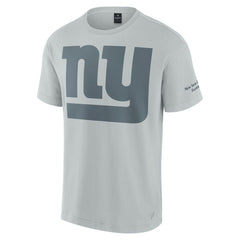 New York Giants Unisex Elements Iconic T-Shirt - Gray discount