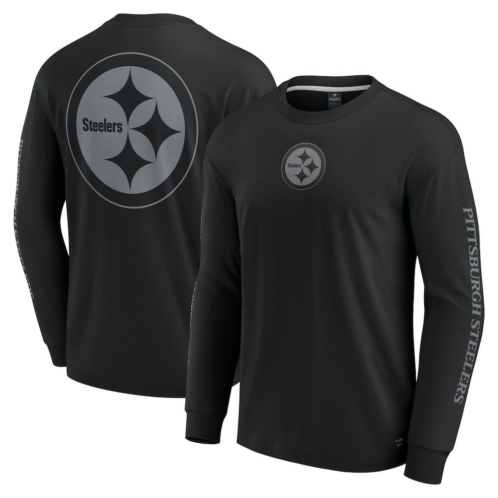 Pittsburgh Steelers Unisex Elements Strive Long Sleeve T-Shirt - Black online