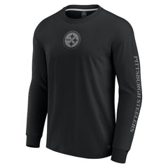 Pittsburgh Steelers Unisex Elements Strive Long Sleeve T-Shirt - Black online